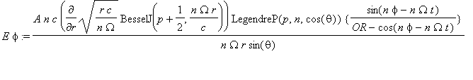 E*phi := A*n*c*Diff(sqrt(r*c/(n*Omega))*BesselJ(p+1...