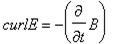 curlE = -diff(B,t)