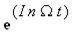 exp(I*n*Omega*t)